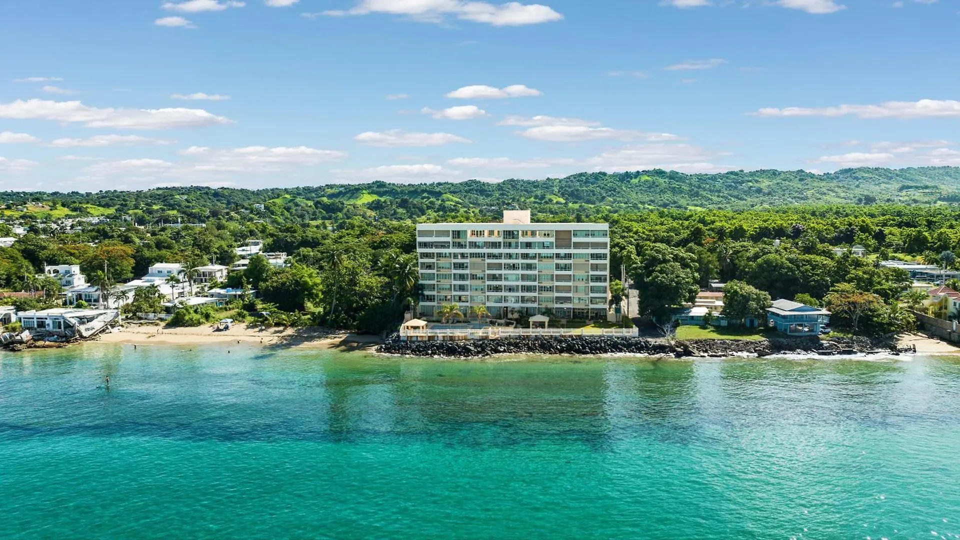 Beachfront 5Th Floor At Pelican Reef Rincón Lägenhet